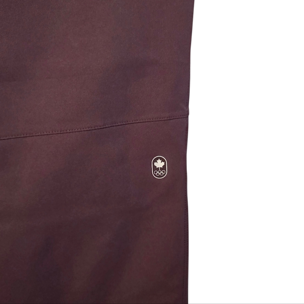 Lululemon Carpenter HR Pant TCA Water Repellent Barrel Leg Pants Brown Size 26 - Picture 7 of 10
